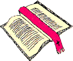 Dibujo de la biblia cristiana santa que ha proporcionado profecías exactas y las predicciones probadas por acontecimientos históricos.